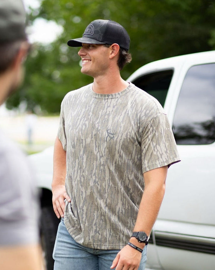 Buck Commander Black Duck Camo Patch Hat