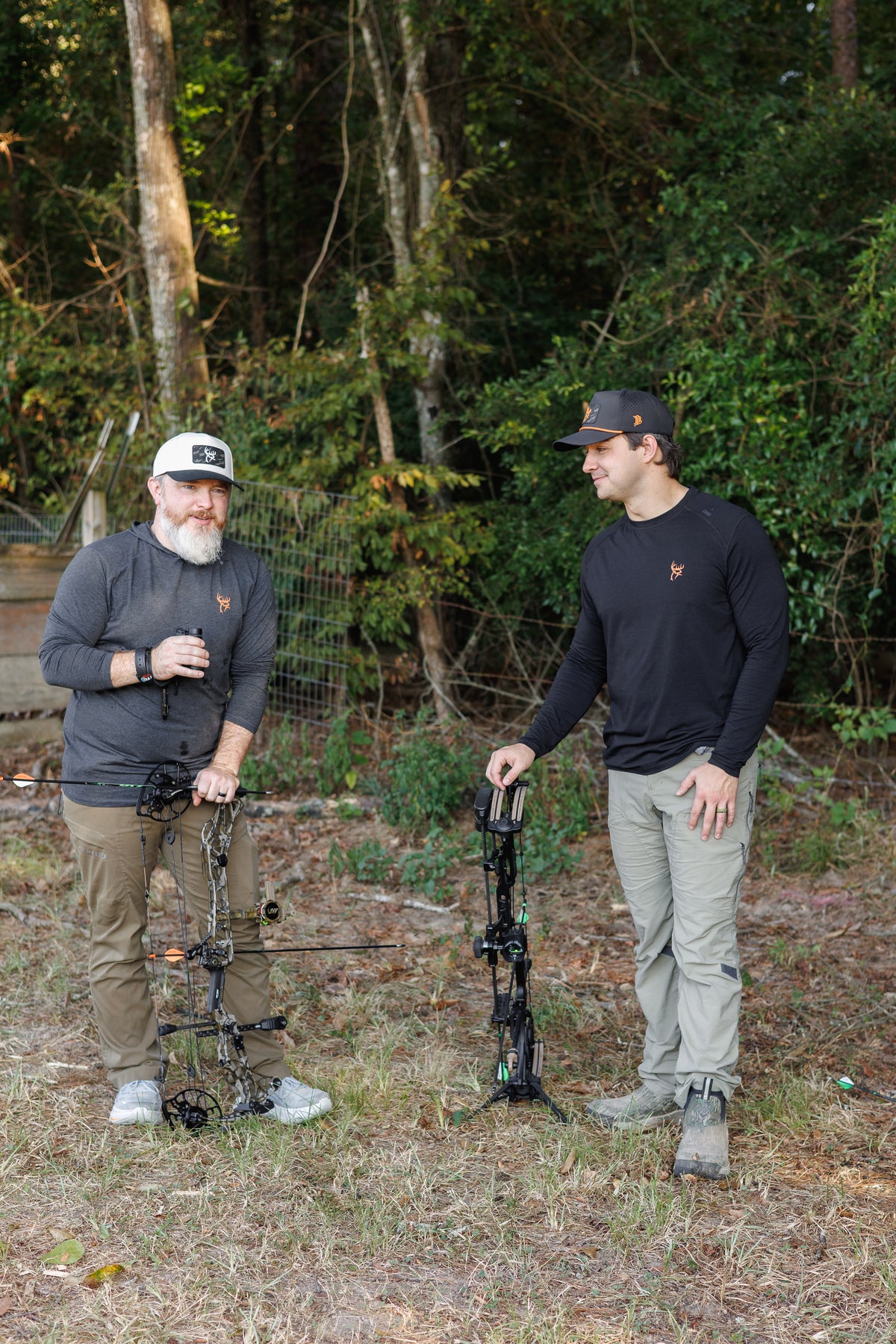 Buck Commander Bamboo Black Long Sleeve Tee
