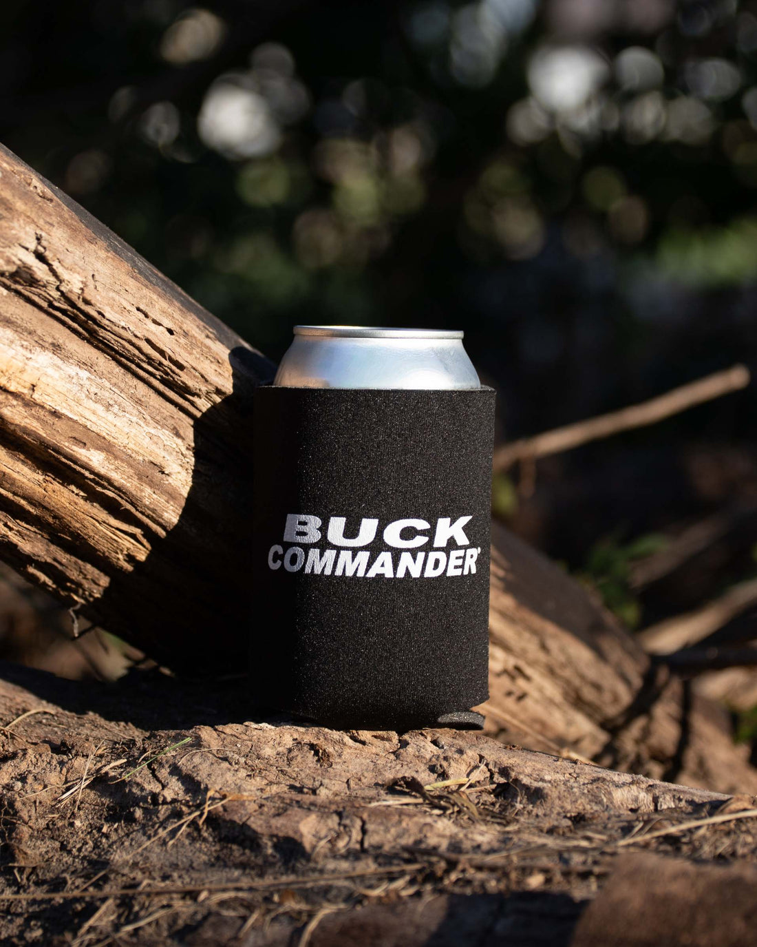Buck Commander Black Neoprene Can Cooler