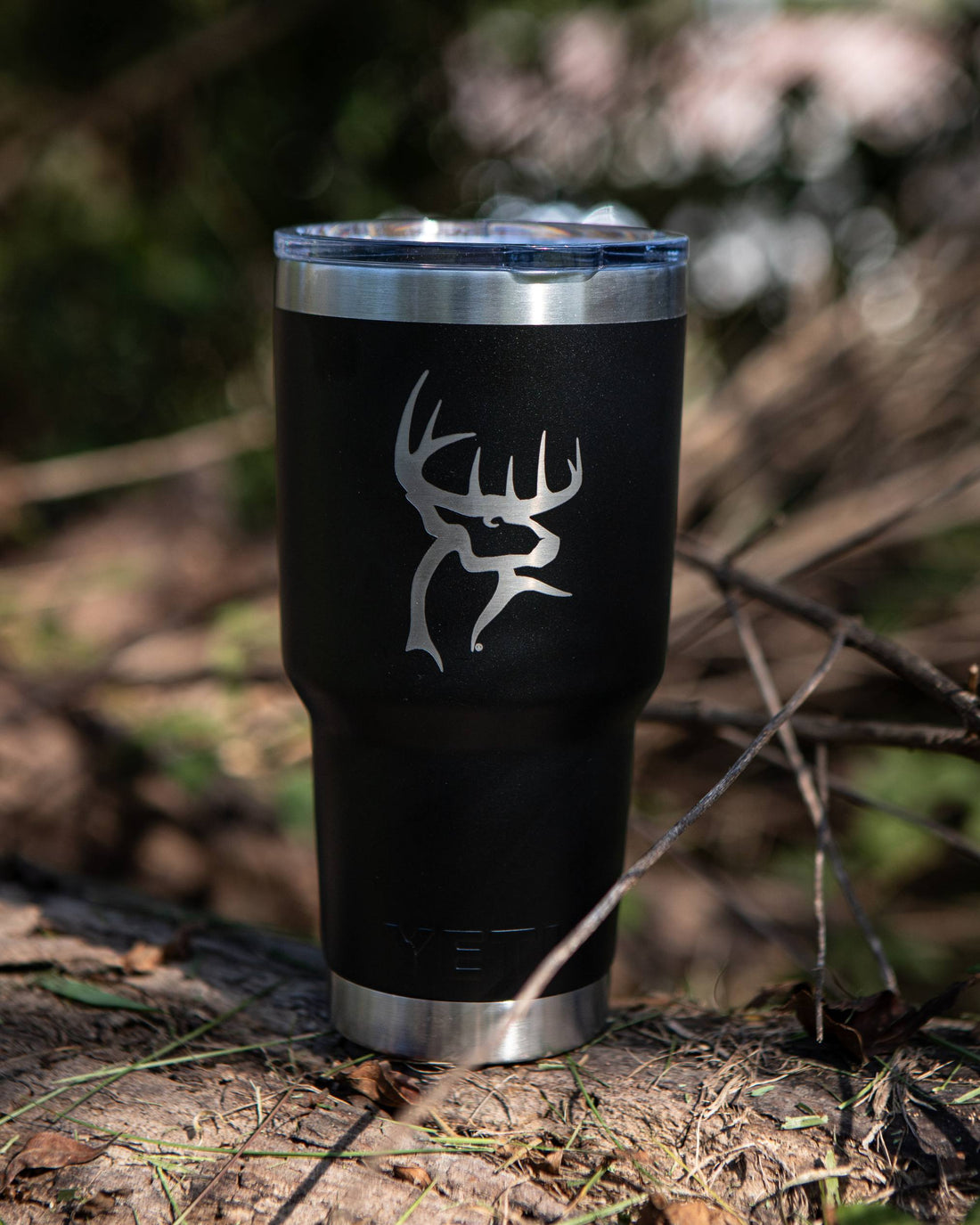 Buck Commander Icon 30oz Black Yeti Rambler