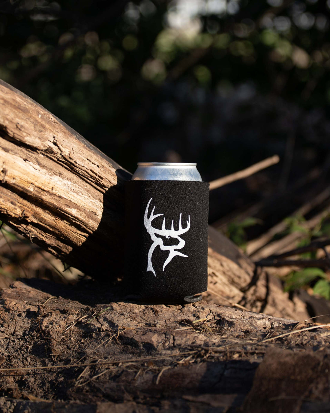 Buck Commander Black Neoprene Can Cooler