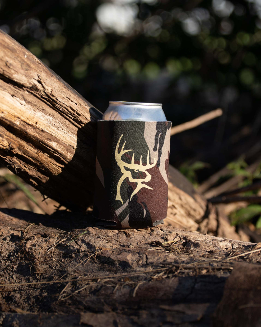 Buck Commander Retro Camo Neoprene Can Cooler