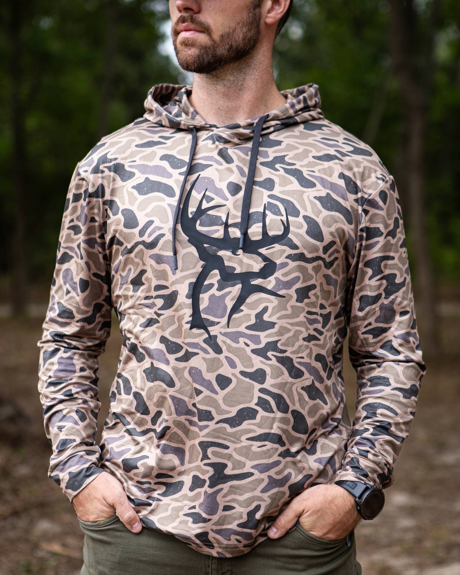 Buck Commander x Burlebo Gauge Camo Performance Hoodie