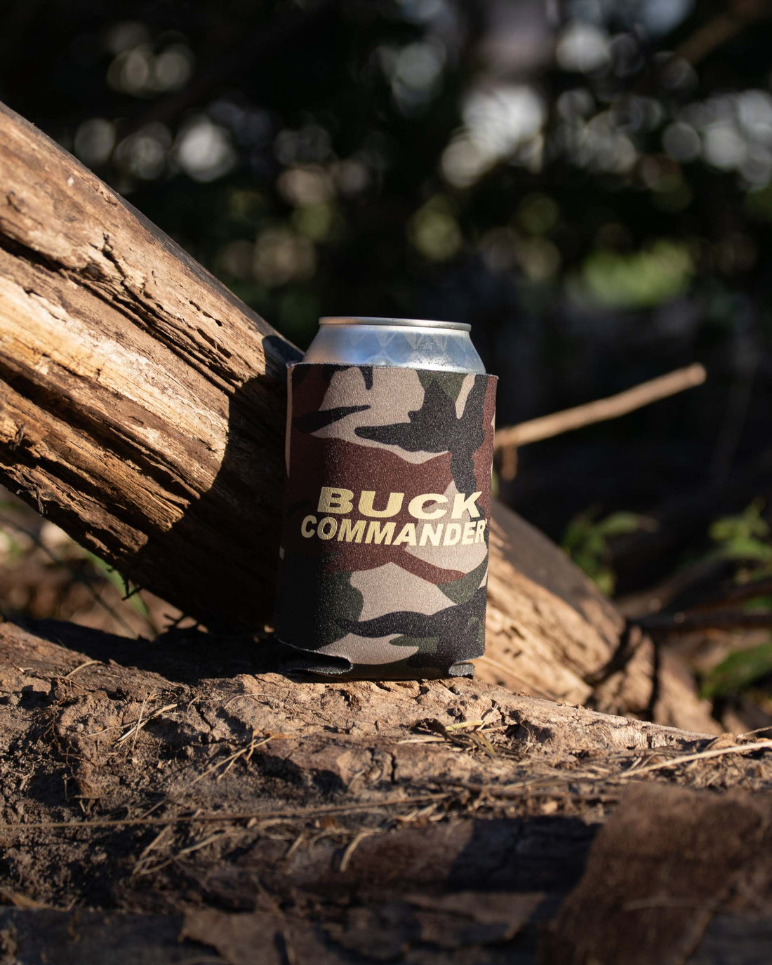 Buck Commander Retro Camo Neoprene Can Cooler