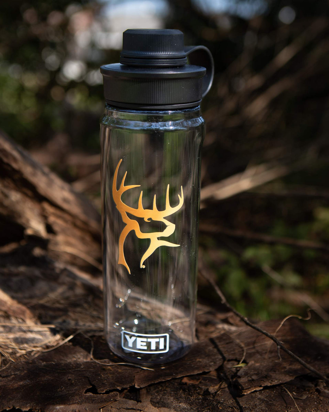 Buck Commander Black Icon Yeti Water Bottle