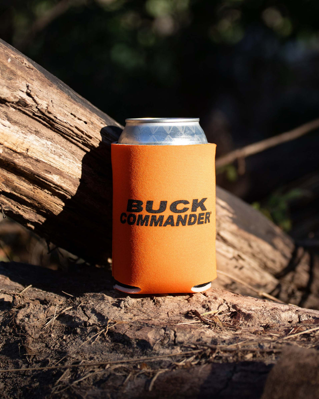 Buck Commander Blaze Orange Neoprene Can Cooler