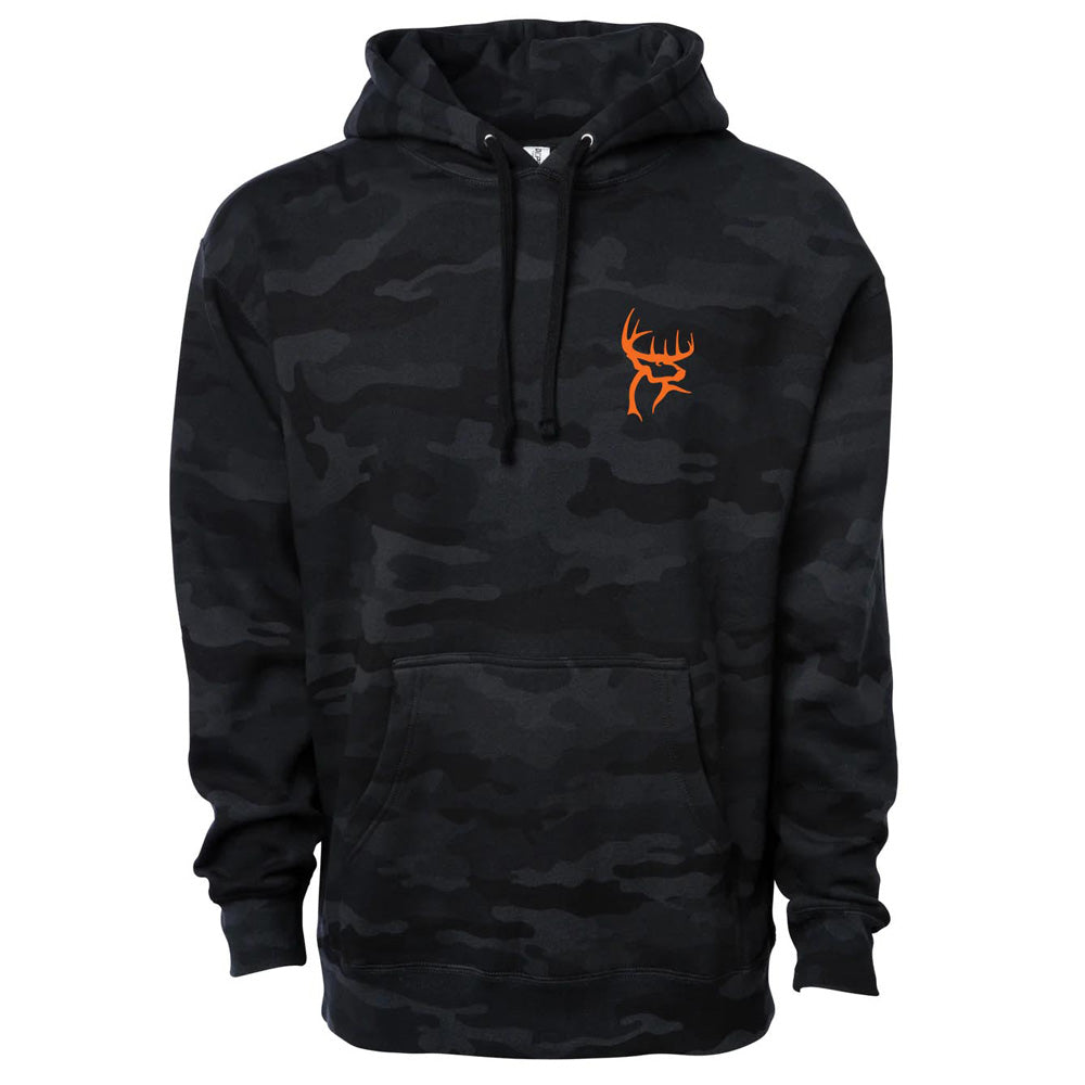 Buck Commander Icon Black Camo Hoodie