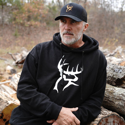 Buck Commander Icon Black Hoodie