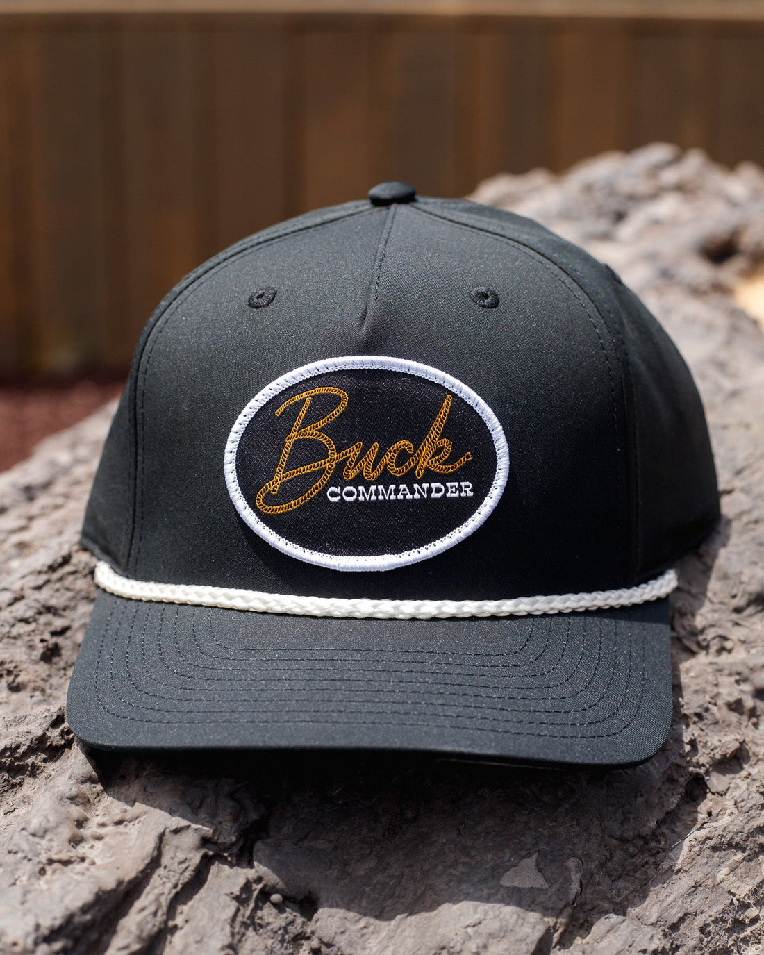 Buck Commander Rope Script Embroidered Patch Richardson Hat