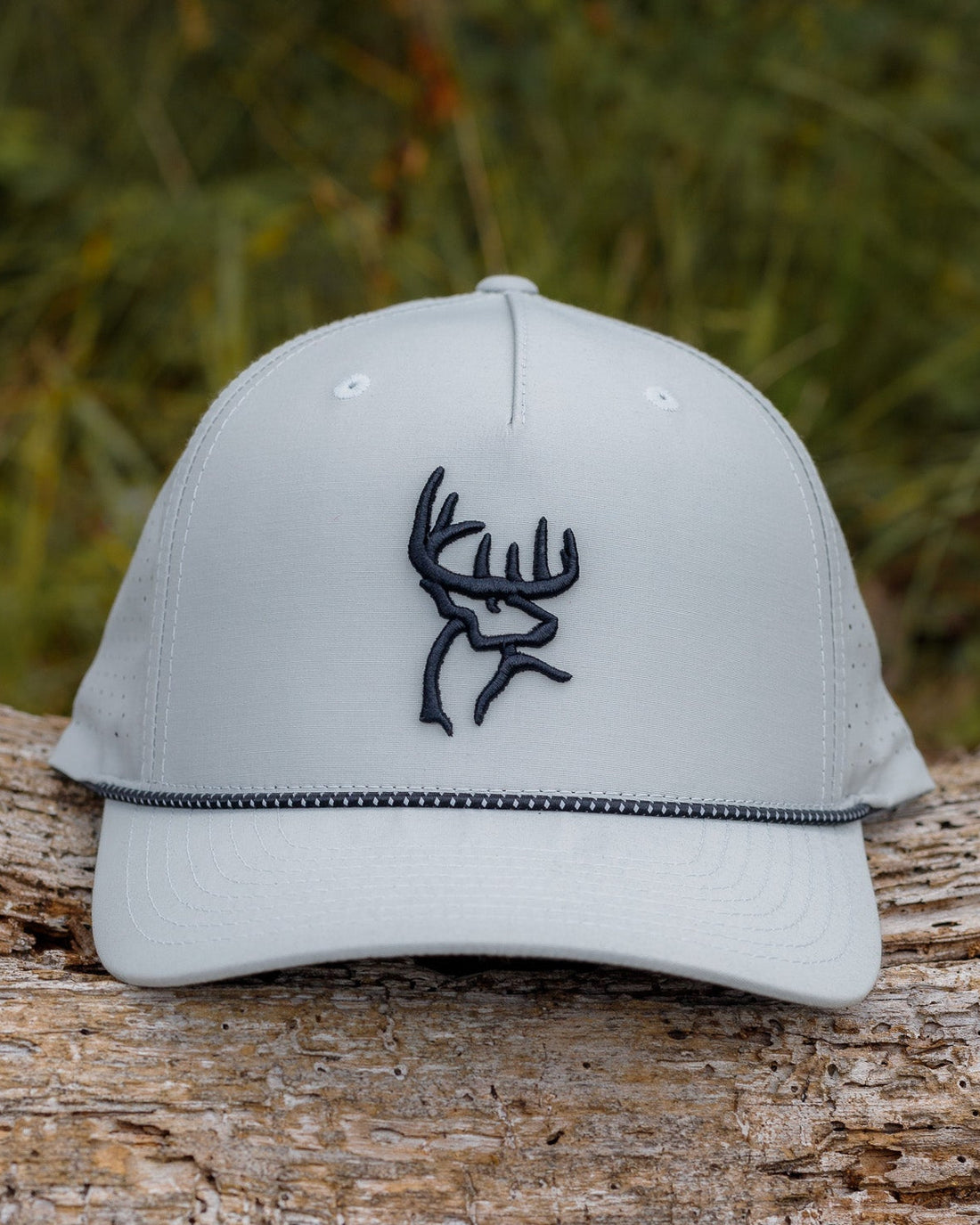 Buck Commander Richardson Perforated Performance Heather Grey Hat