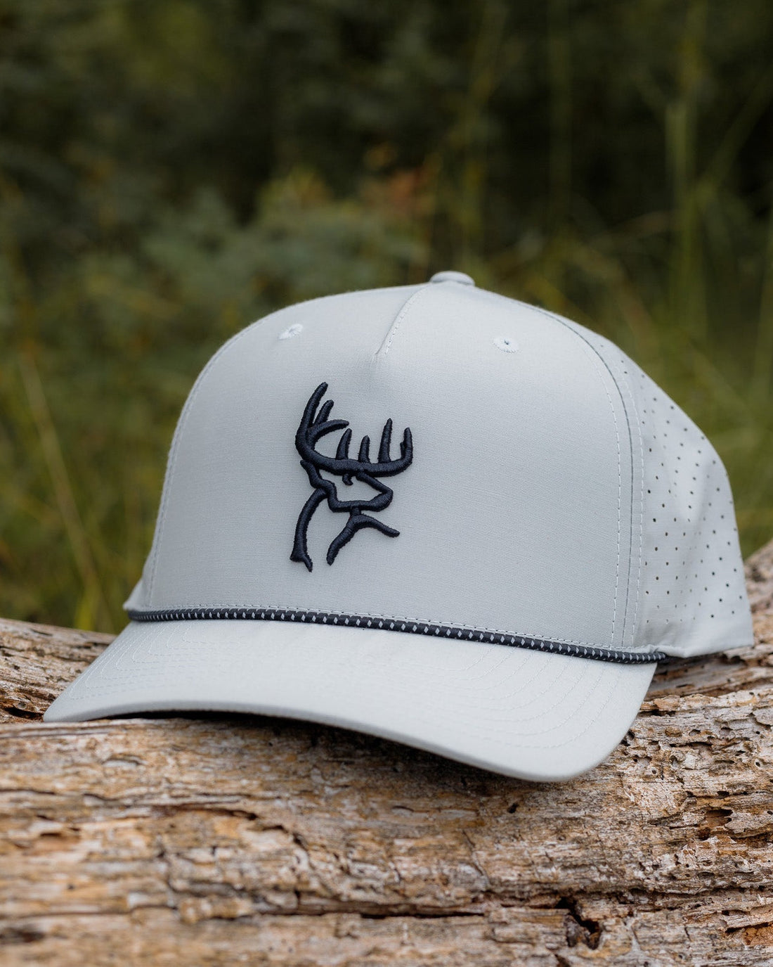 Buck Commander Richardson Perforated Performance Heather Grey Hat