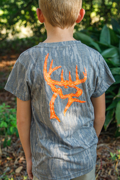 Buck Commander Mossy Oak Youth Tee
