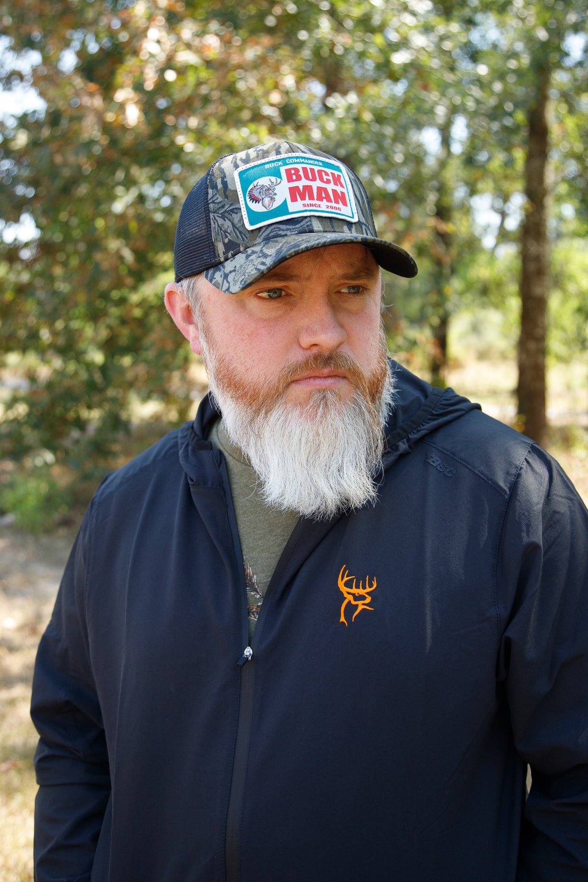 Buck Commander Mossy Oak Treestand Buckman Patch Hat