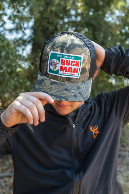 Buck Commander Mossy Oak Break Up Buckman Patch Hat