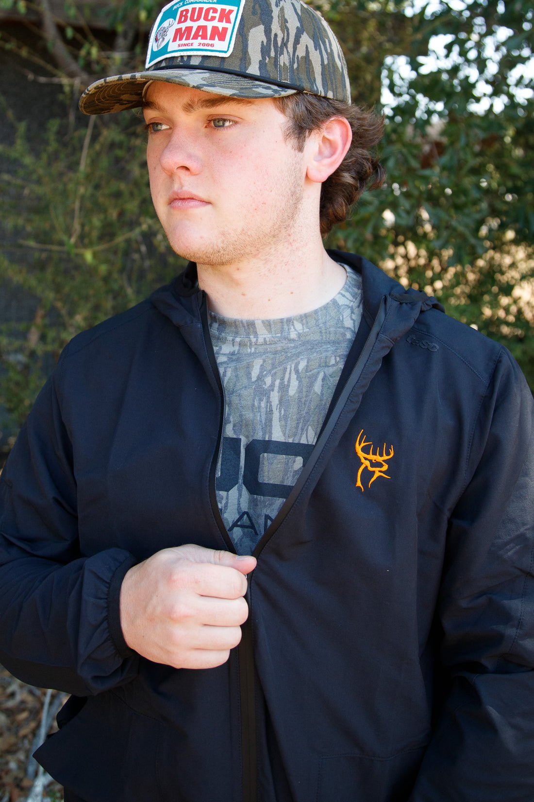 Buck Commander Bamboo Black Jacket