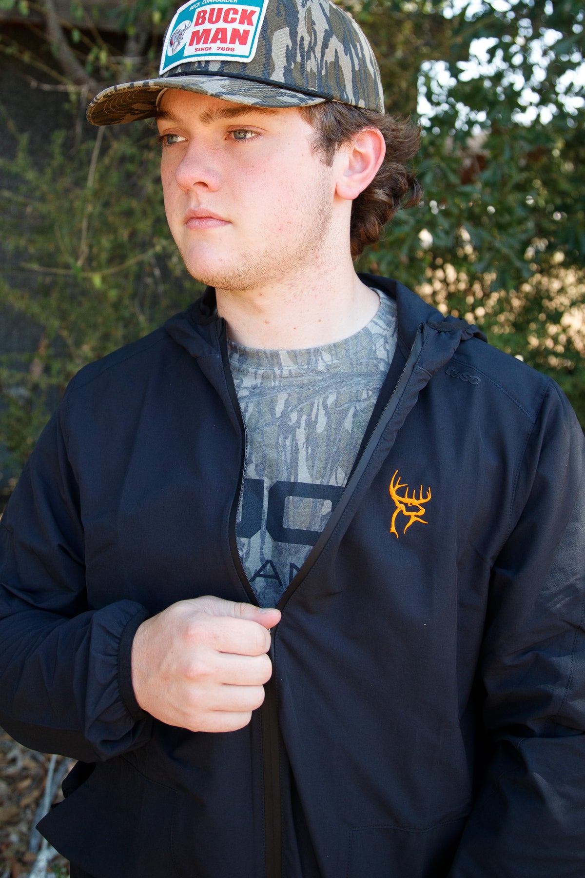 Buck Commander Bamboo Black Jacket
