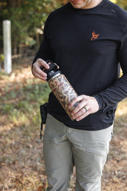 Buck Commander Wetlands Camo 26oz YETI Water Bottle
