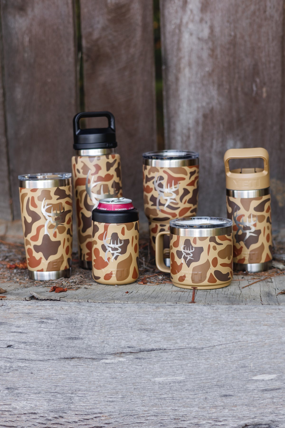 Buck Commander Wetlands Camo 26oz YETI Water Bottle
