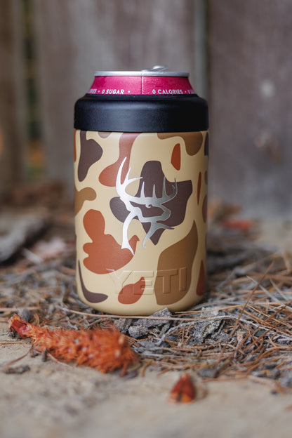 Buck Commander Icon Wetlands Camo Yeti Koozie