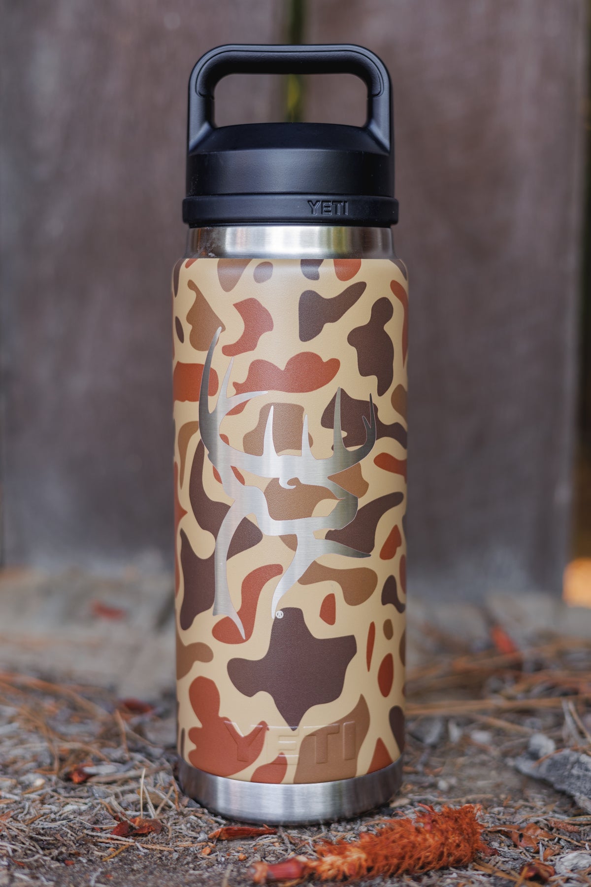 Buck Commander Wetlands Camo 26oz YETI Water Bottle