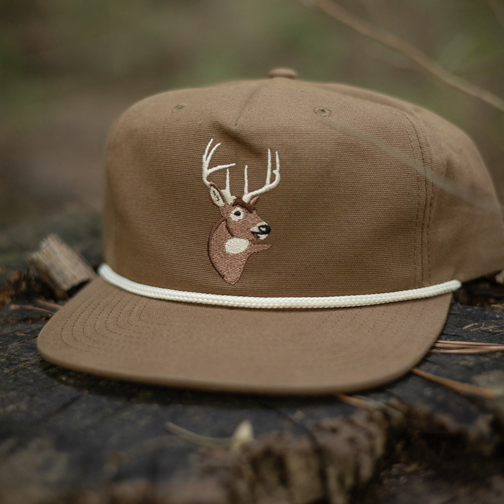 Buck Commander x General Vintage Deer Goat Rope Hat