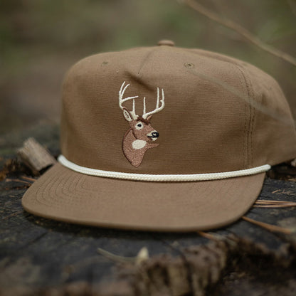 Buck Commander x General Vintage Deer Goat Rope Hat