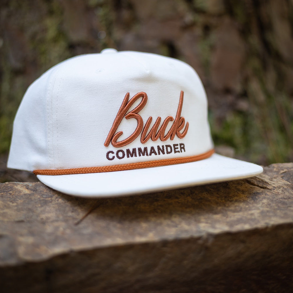 Buck Commander x General Vintage Script Goat Rope Hat