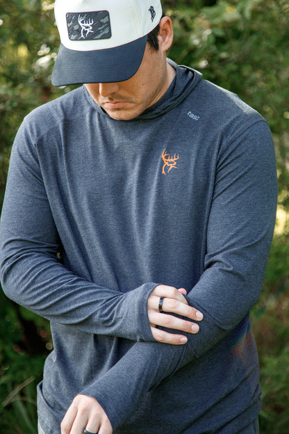 Buck Commander Bamboo Iron Long Sleeve Hoodie