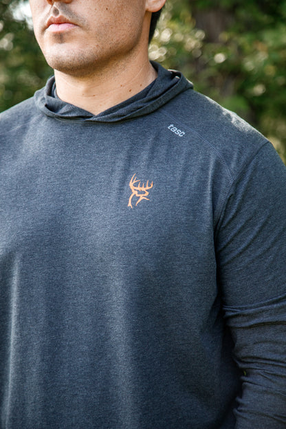 Buck Commander Bamboo Iron Long Sleeve Hoodie
