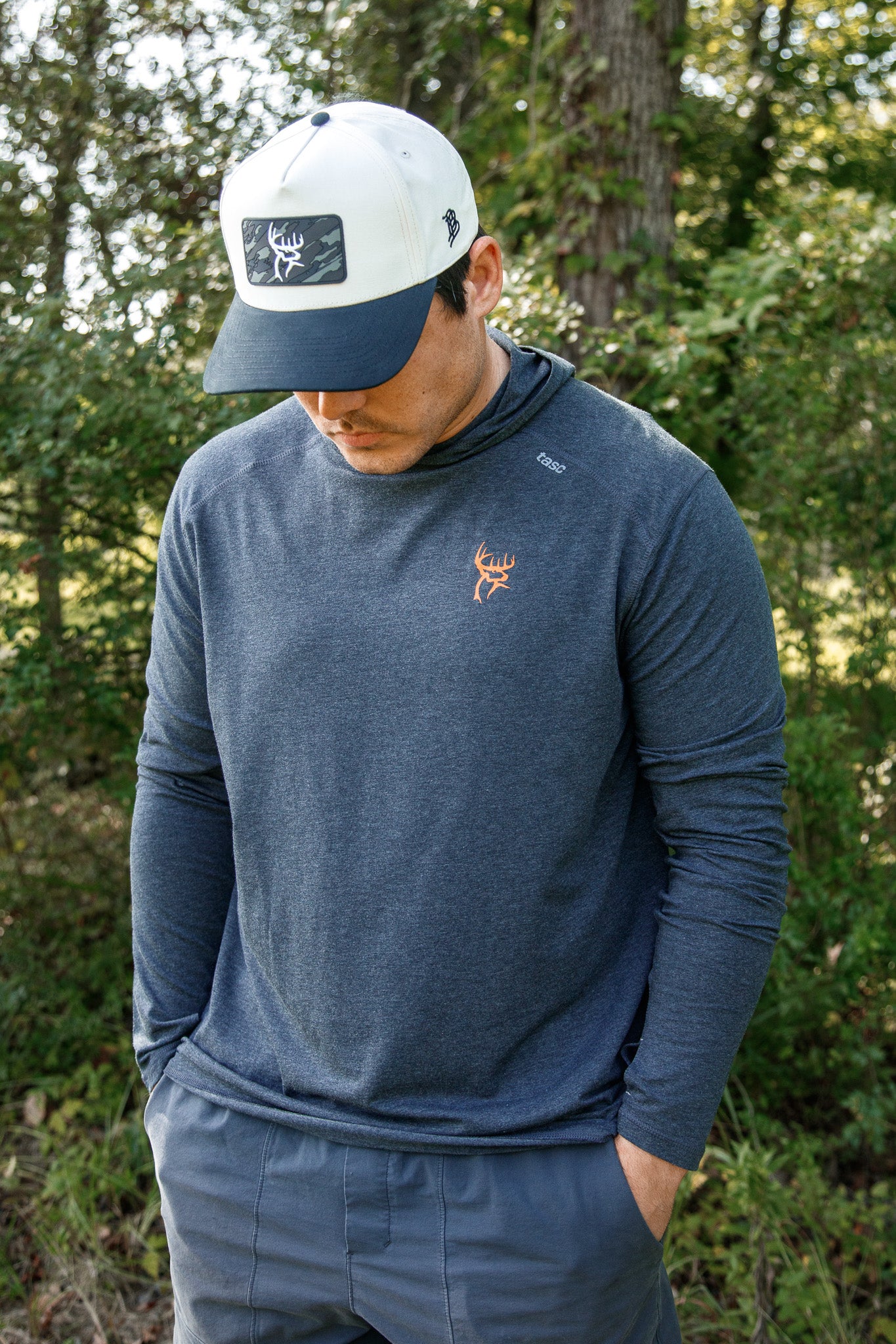 Buck Commander Bamboo Iron Long Sleeve Hoodie