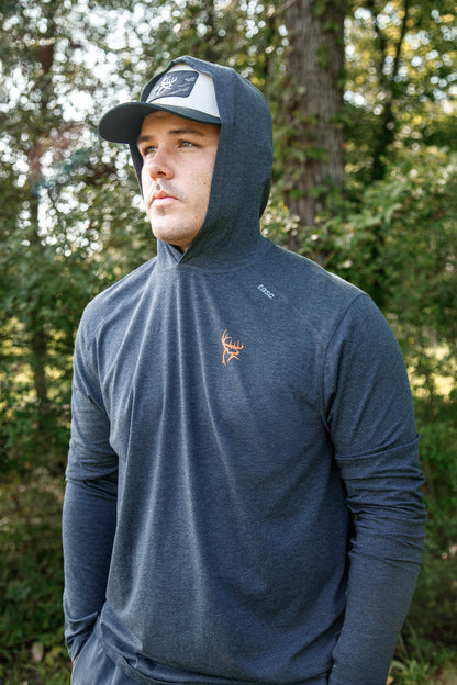 Buck Commander Bamboo Iron Long Sleeve Hoodie