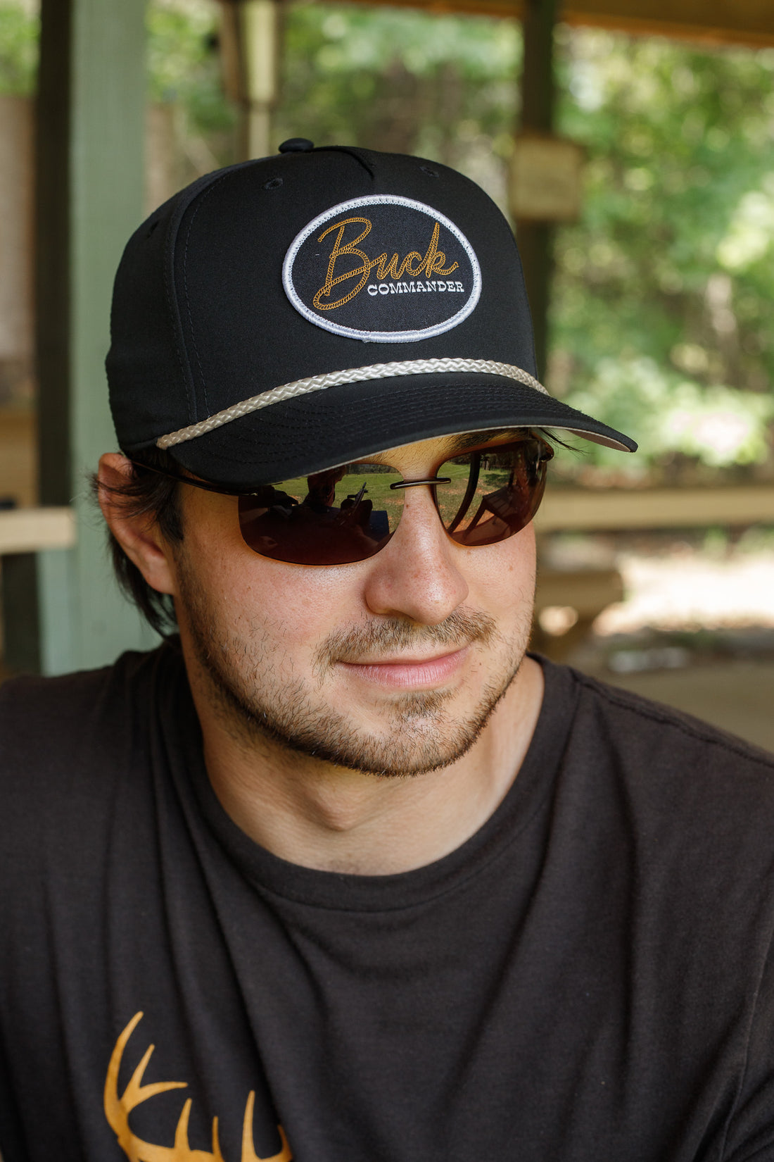 Buck Commander Rope Script Embroidered Patch Richardson Hat
