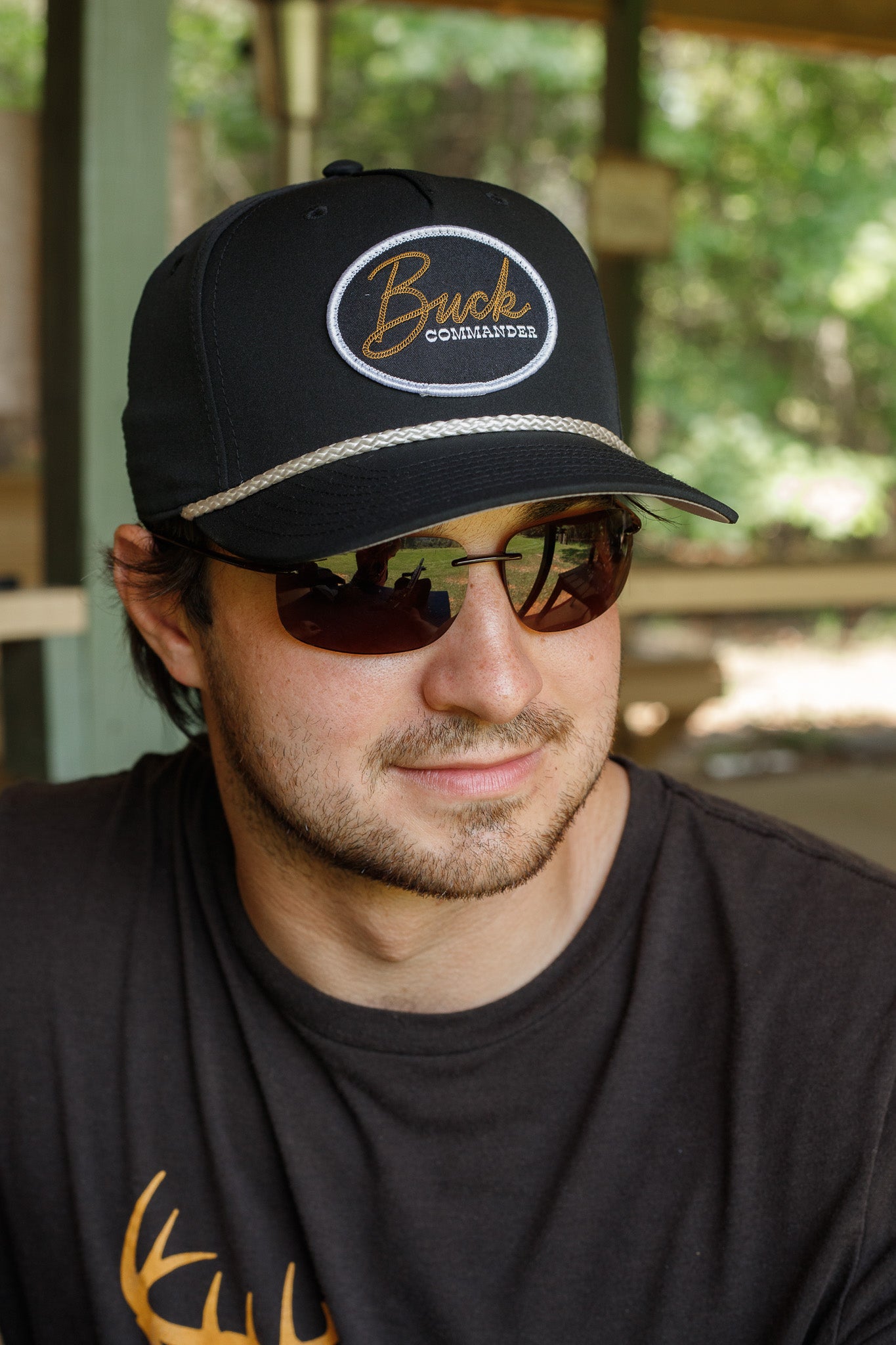 Buck Commander Rope Script Embroidered Patch Richardson Hat