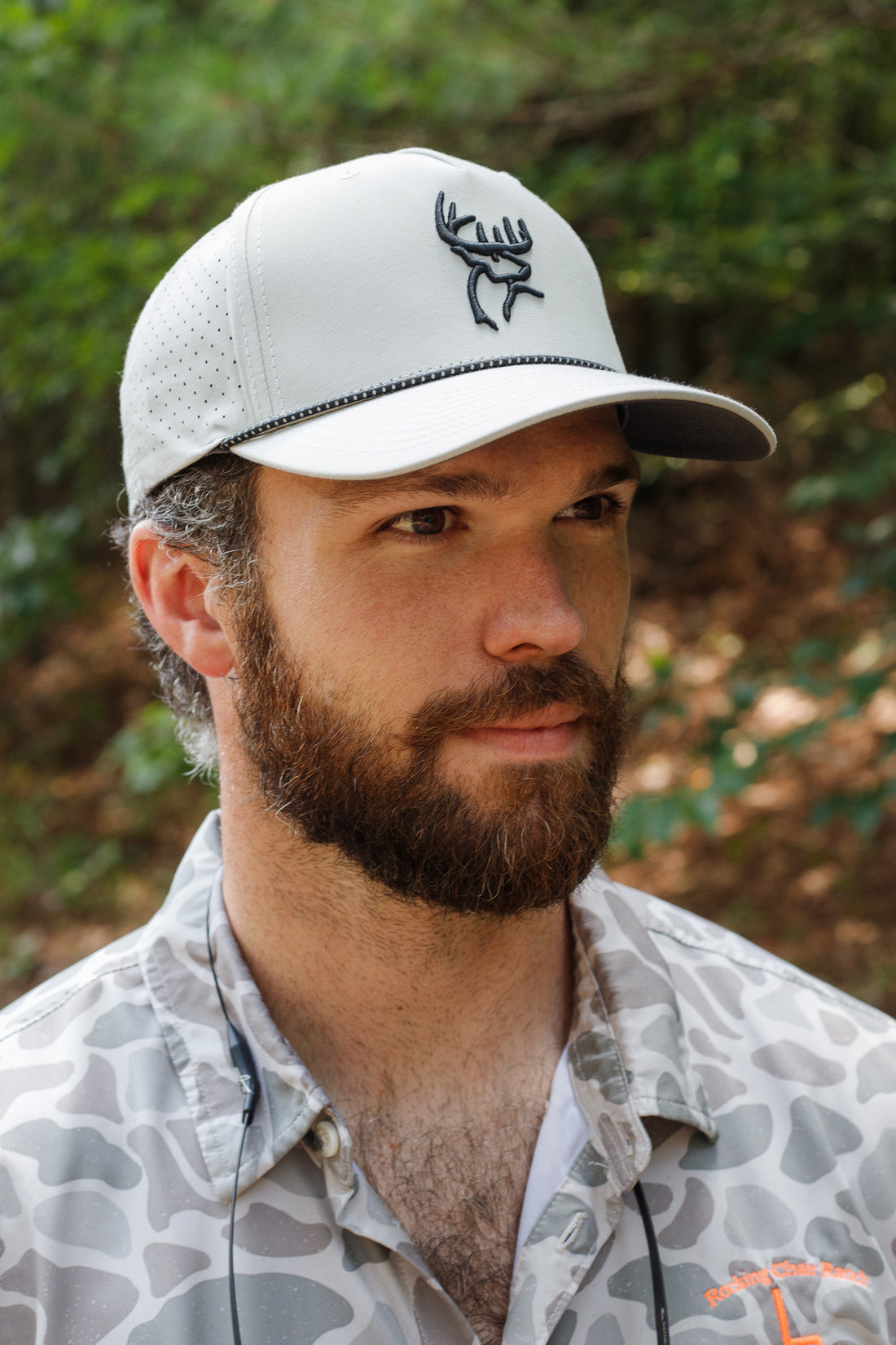 Buck Commander Richardson Perforated Performance Heather Grey Hat