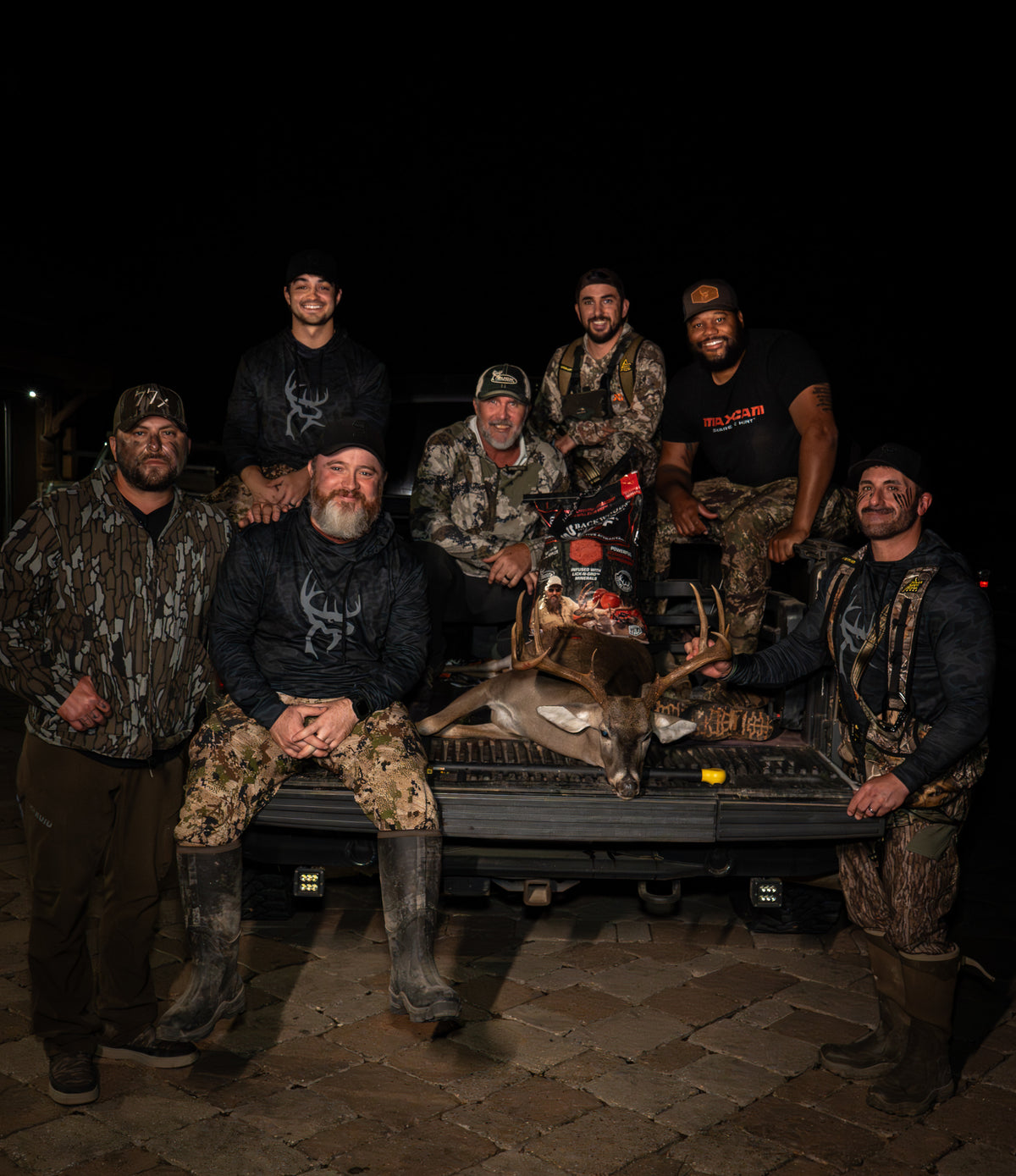 Buck Commander x Burlebo Black Camo Performance Hoodie