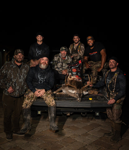 Buck Commander x Burlebo Black Camo Performance Hoodie