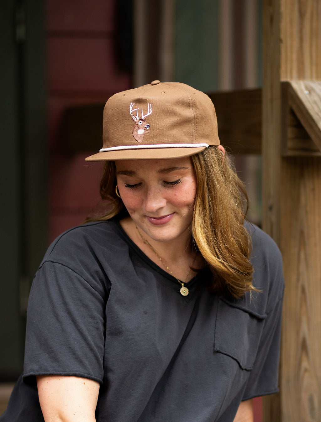 Buck Commander x General Vintage Deer Goat Rope Hat