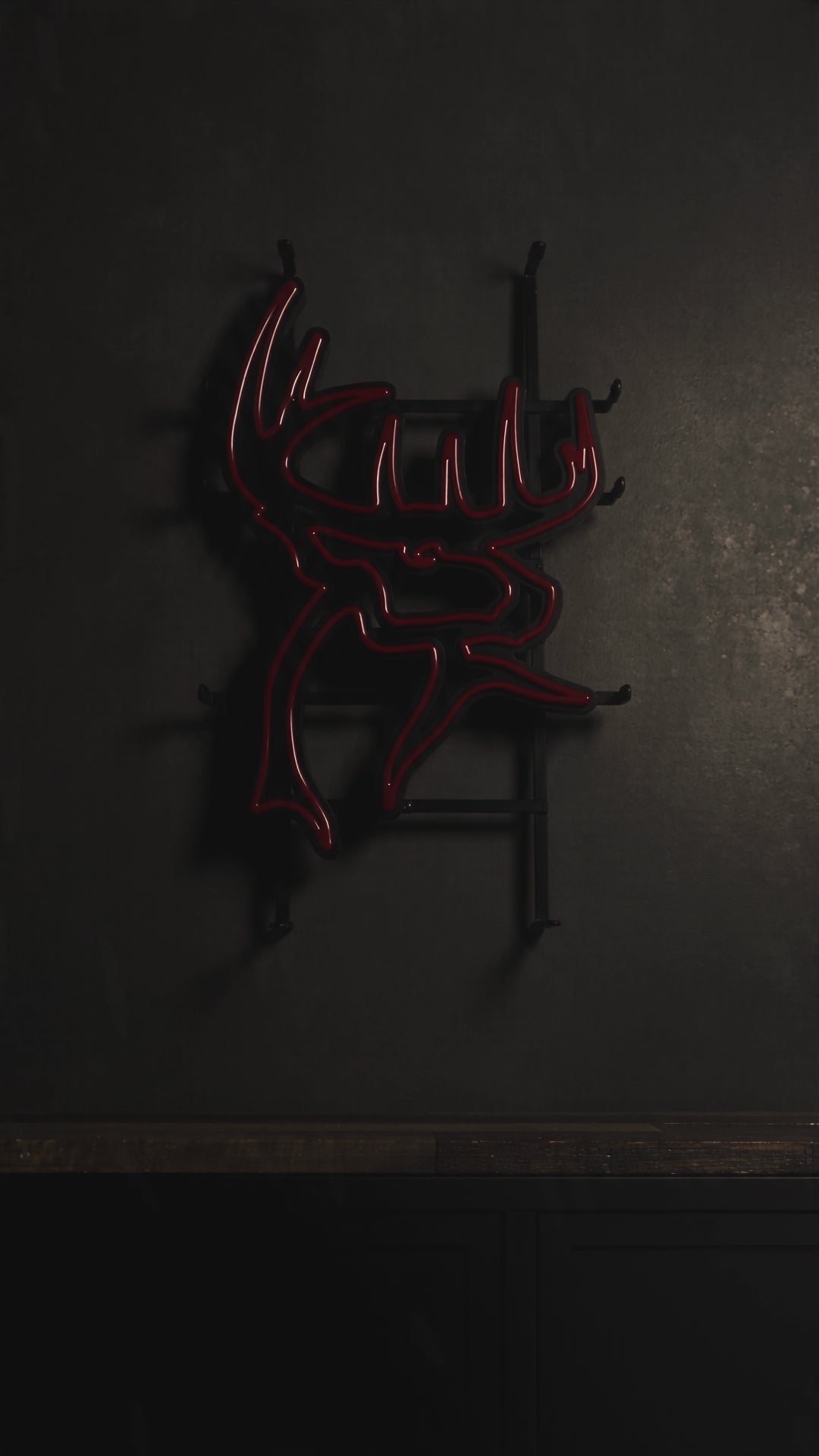 Buck Commander Deer Head LED Sign