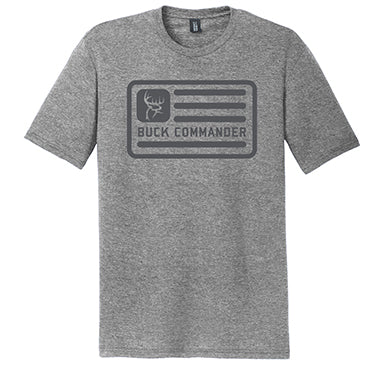 Buck Commander Military Flag Triblend Tee
