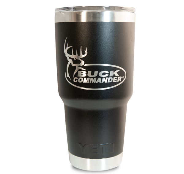 MULE DEER BLACK 20 Oz YETI TUMBLER